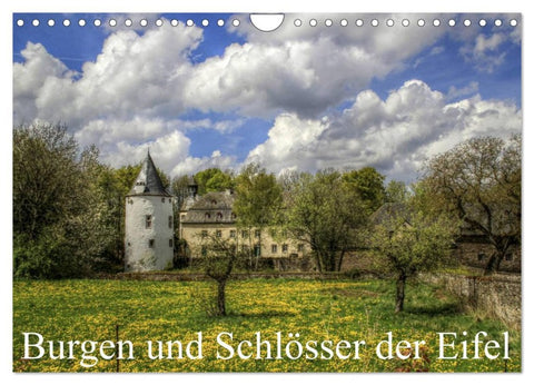 Burgen und Schlösser der Eifel (Wandkalender 2026 DIN A4 quer), CALVENDO Monatskalender