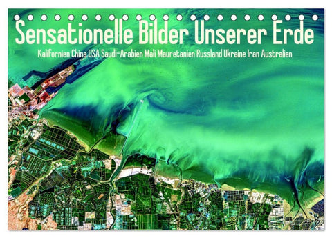 Sensationelle Bilder Unserer Erde (Tischkalender 2027 DIN A5 quer), CALVENDO Monatskalender