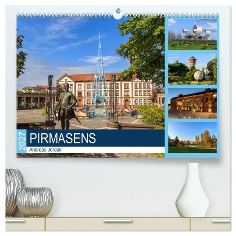 Pirmasens (hochwertiger Premium Wandkalender 2027 DIN A2 quer), Kunstdruck in Hochglanz
