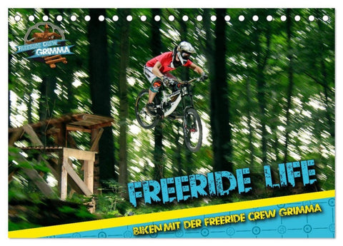 Freeride Life (Tischkalender 2027 DIN A5 quer), CALVENDO Monatskalender