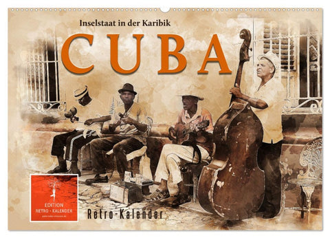 Cuba - Inselstaat in der Karibik (Wandkalender 2026 DIN A2 quer), CALVENDO Monatskalender