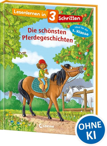 Lesenlernen in 3 Schritten - Die schönsten Pferdegeschichten