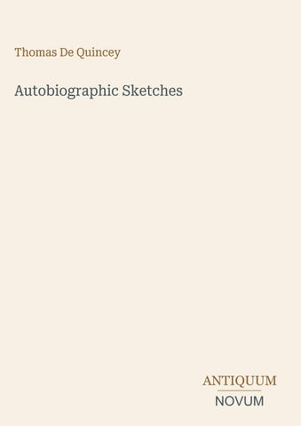 Autobiographic Sketches