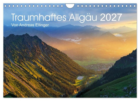 Traumhaftes Allgäu (Wandkalender 2027 DIN A4 quer), CALVENDO Monatskalender