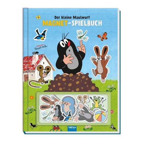 TRÖTSCH - Der kleine Maulwurf Magnet-Spielbuch Pappenbuch mit Magneten