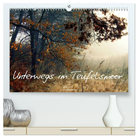 Unterwegs im Teufelsmoor (hochwertiger Premium Wandkalender 2026 DIN A2 quer), Kunstdruck in Hochglanz