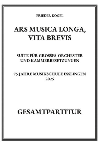 Ars musica longa, vita brevis