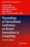 Proceedings of International Conference on Recent Innovations in Computing