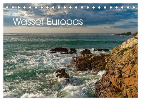 Wasser Europas (Tischkalender 2027 DIN A5 quer), CALVENDO Monatskalender