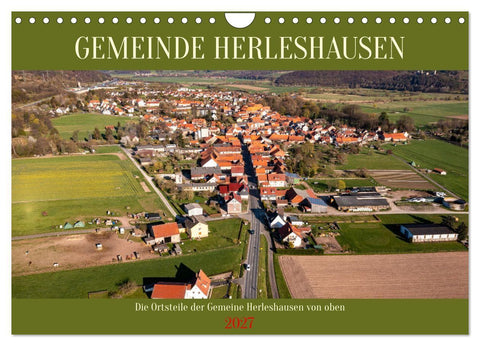 Gemeinde Herleshausen (Wandkalender 2027 DIN A4 quer), CALVENDO Monatskalender