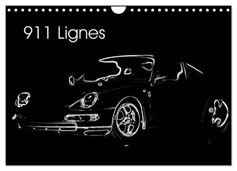911 Lignes (Calendrier mural 2027 DIN A4 vertical), CALVENDO calendrier mensuel