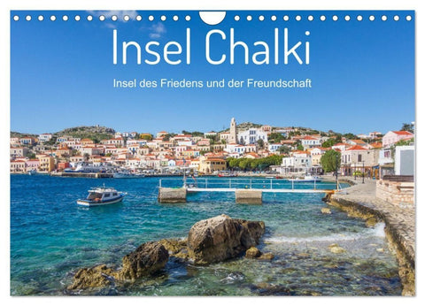 Insel Chalki (Wandkalender 2027 DIN A4 quer), CALVENDO Monatskalender