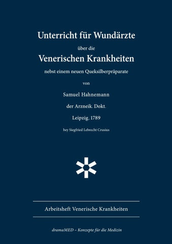 Unterricht für Wundärzte über die Venerischen Krankheiten