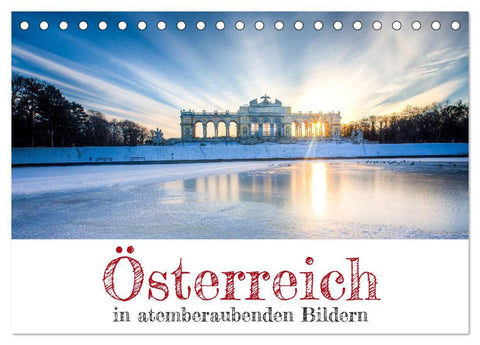 Österreich in atemberaubenden Bildern (Tischkalender 2027 DIN A5 quer), CALVENDO Monatskalender