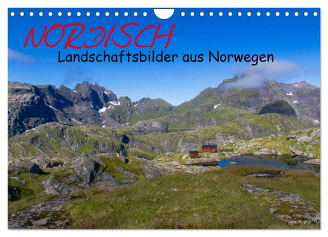NORDISCH (Wandkalender 2026 DIN A4 quer), CALVENDO Monatskalender