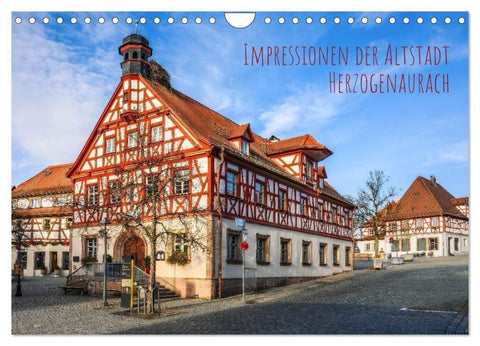 Impressionen der Altstadt Herzogenaurach (Wandkalender 2027 DIN A4 quer), CALVENDO Monatskalender