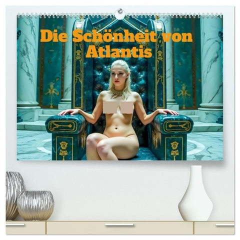 Die Schönheit von Atlantis (hochwertiger Premium Wandkalender 2027 DIN A2 quer), Kunstdruck in Hochglanz