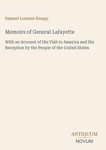 Memoirs of General Lafayette