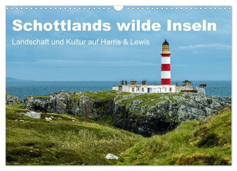Schottlands wilde Inseln (Wandkalender 2026 DIN A3 quer), CALVENDO Monatskalender