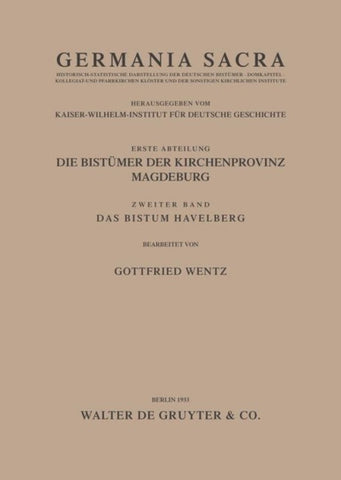 Das Bistum Havelberg