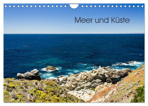 Meer und Küste (Wandkalender 2026 DIN A4 quer), CALVENDO Monatskalender