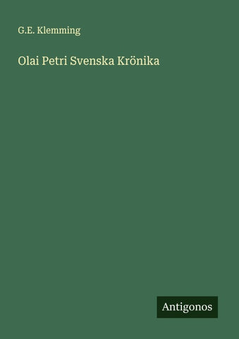 Olai Petri Svenska Krönika