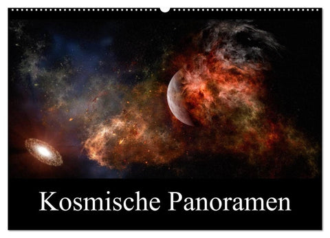 Kosmische Panoramen (Wandkalender 2026 DIN A2 quer), CALVENDO Monatskalender