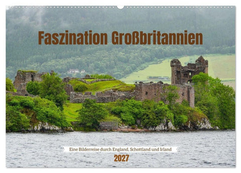 Faszination Großbritannien (Wandkalender 2027 DIN A2 quer), CALVENDO Monatskalender