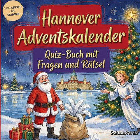 Hannover-Adventskalender: Quiz-Buch mit Fragen und Rätsel