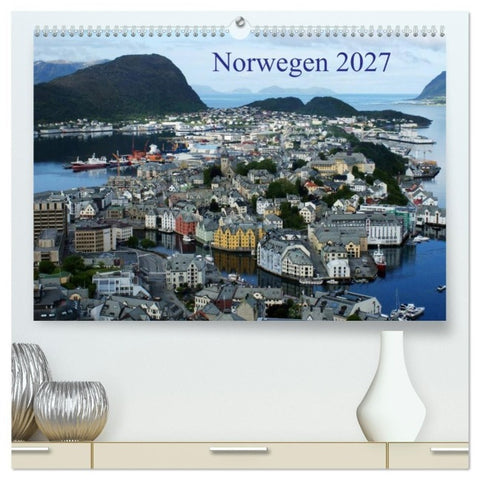 Norwegen 2027 (hochwertiger Premium Wandkalender 2027 DIN A2 quer), Kunstdruck in Hochglanz