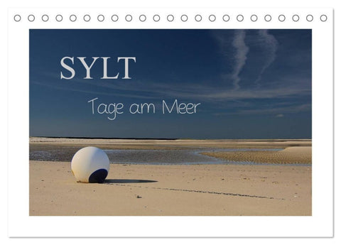 Sylt - Tage am Meer (Tischkalender 2027 DIN A5 quer), CALVENDO Monatskalender