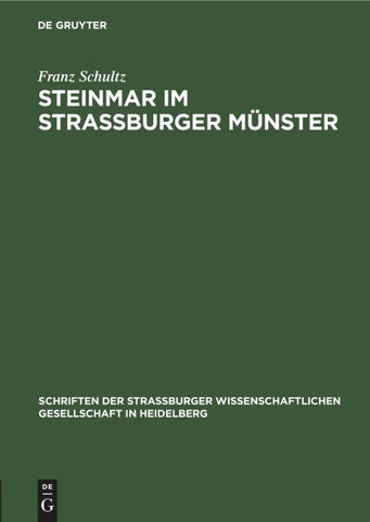 Steinmar im Straßburger Münster