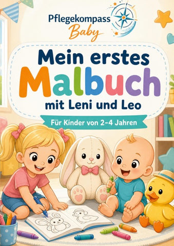 Mein erstes Malbuch mit Leni und Leo