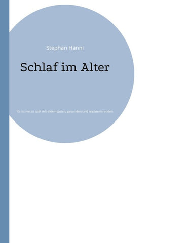 Schlaf im Alter