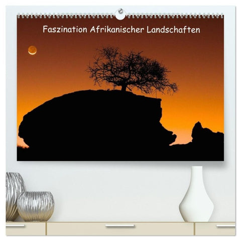 Faszination Afrikanischer Landschaften (hochwertiger Premium Wandkalender 2027 DIN A2 quer), Kunstdruck in Hochglanz