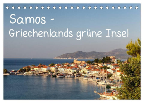 Samos - Griechenlands grüne Insel (Tischkalender 2027 DIN A5 quer), CALVENDO Monatskalender
