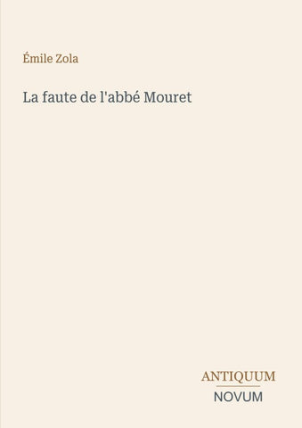 La faute de l'abbé Mouret