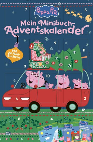 Nelson Minibuch-Adventskalender: Peppa Wutz Minibuch-Adventskalender