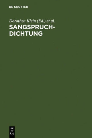 Sangspruchdichtung