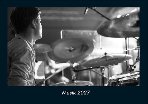 Musik 2027 Fotokalender DIN A4