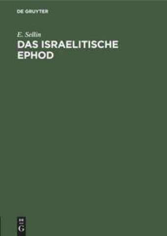 Das israelitische Ephod