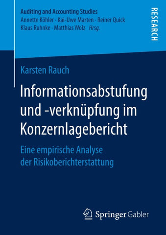 Informationsabstufung und -verknüpfung im Konzernlagebericht