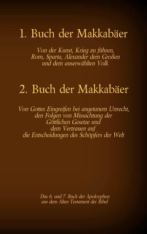 1. und 2. Makkabäer