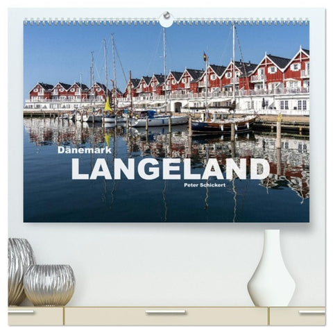 Dänemark - Insel Langeland (hochwertiger Premium Wandkalender 2027 DIN A2 quer), Kunstdruck in Hochglanz