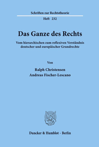 Das Ganze des Rechts.