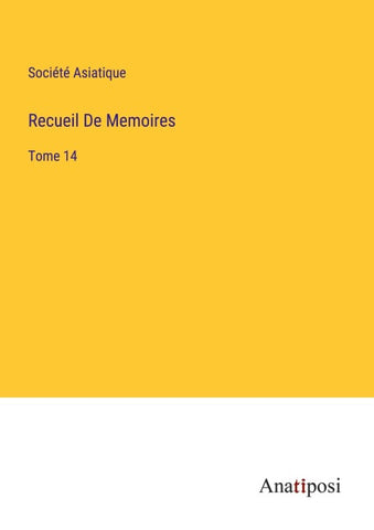 Recueil De Memoires