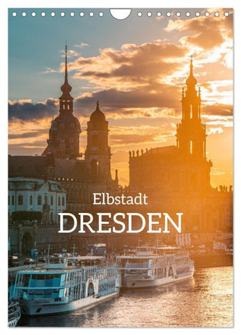 Elbstadt Dresden (Wandkalender 2026 DIN A4 hoch), CALVENDO Monatskalender