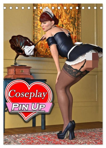 Coseplay Pin Up (Tischkalender 2027 DIN A5 hoch), CALVENDO Monatskalender