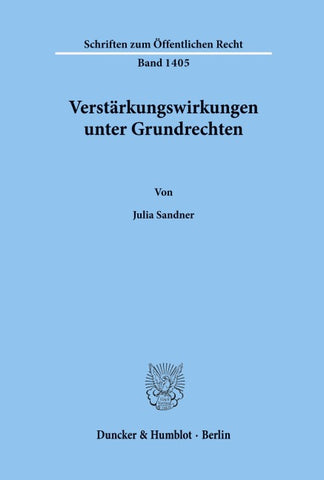 Verstärkungswirkungen unter Grundrechten.