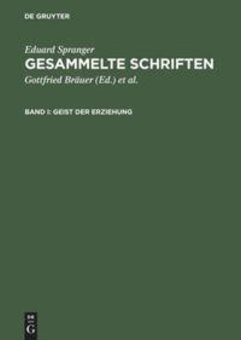 Geist der Erziehung